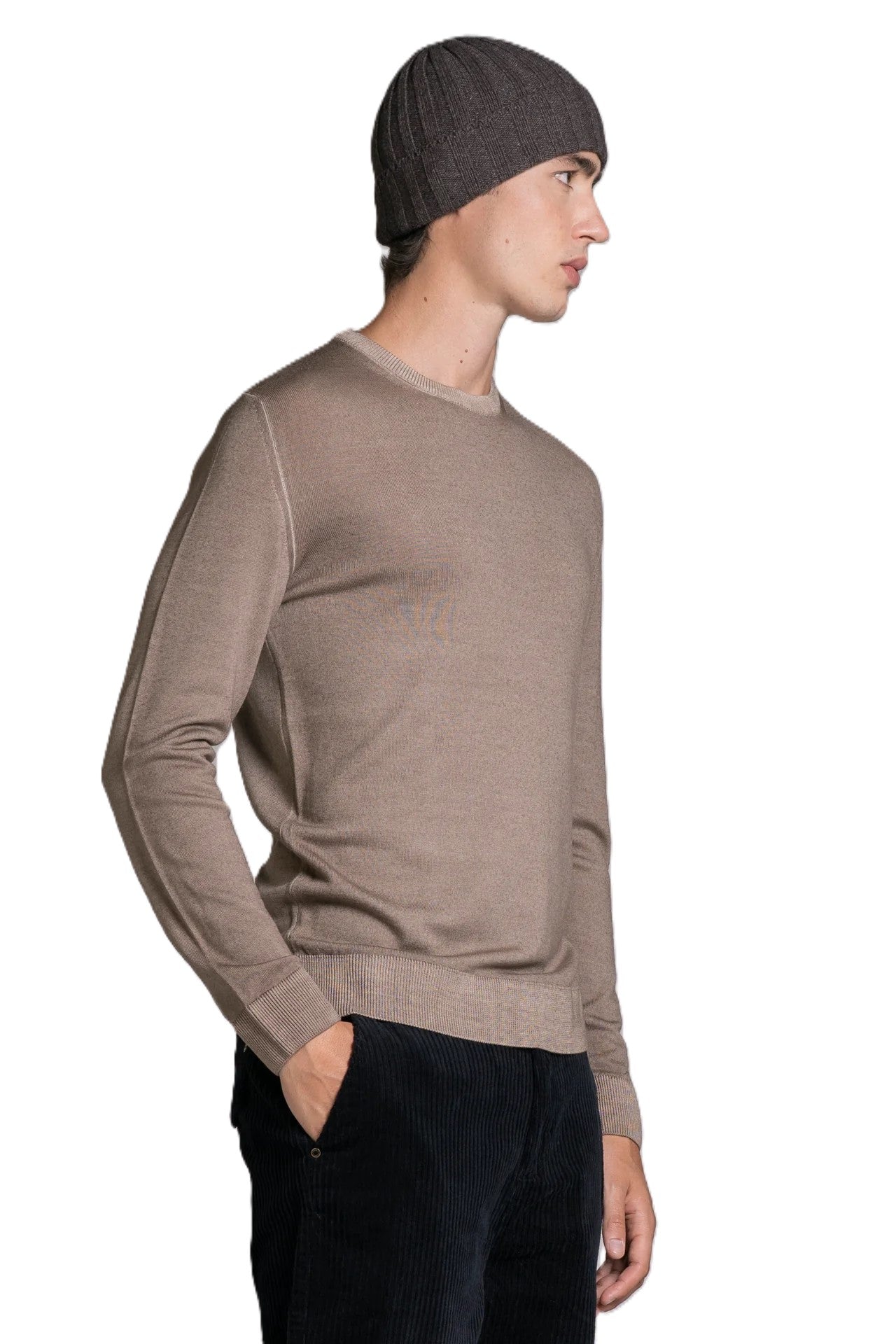 IMPURE pullover merino beige TRENT MERINO-BEIGE