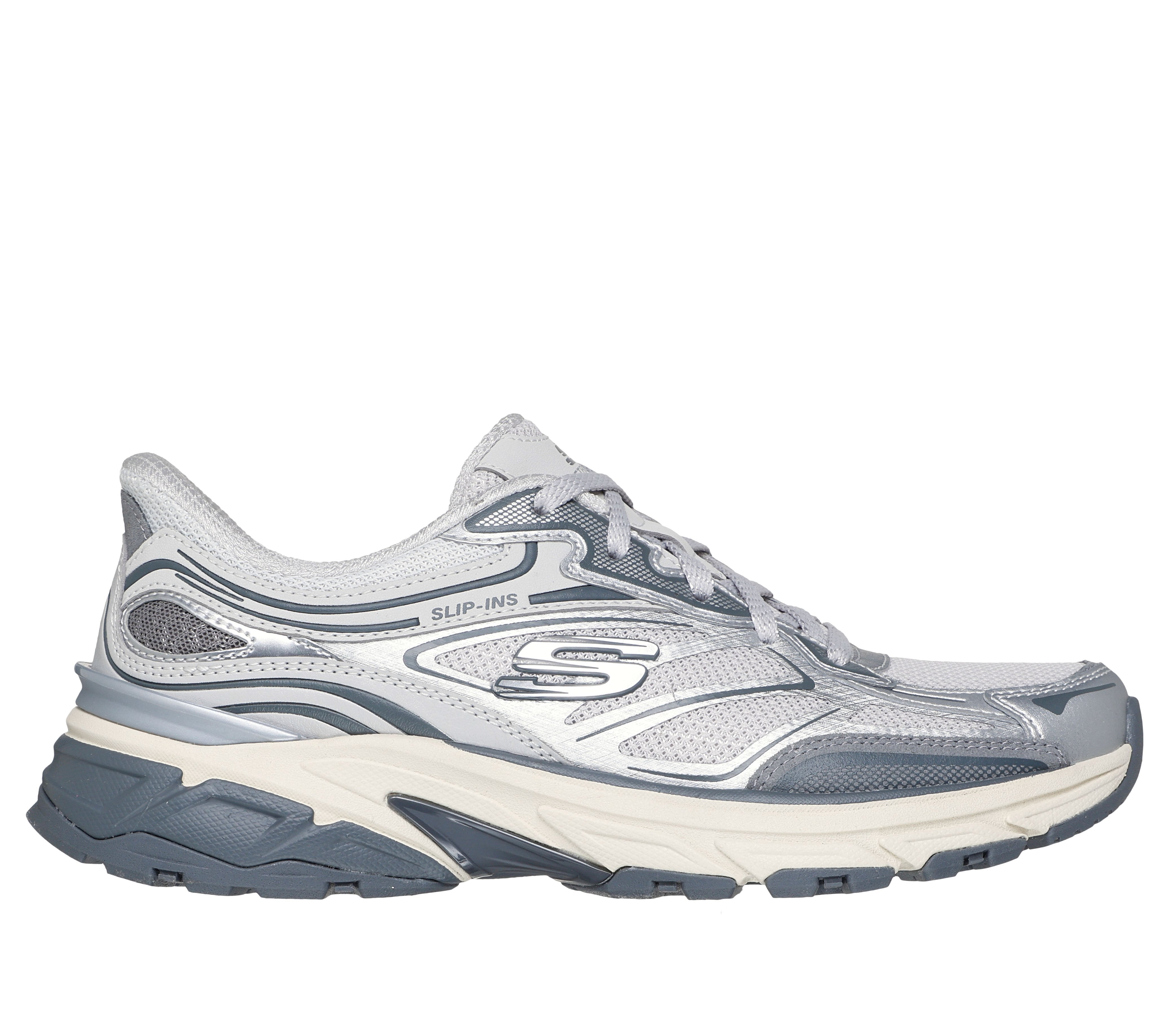 SKECHERS Sneaker stamina silver 150710 STAMINA-SIL