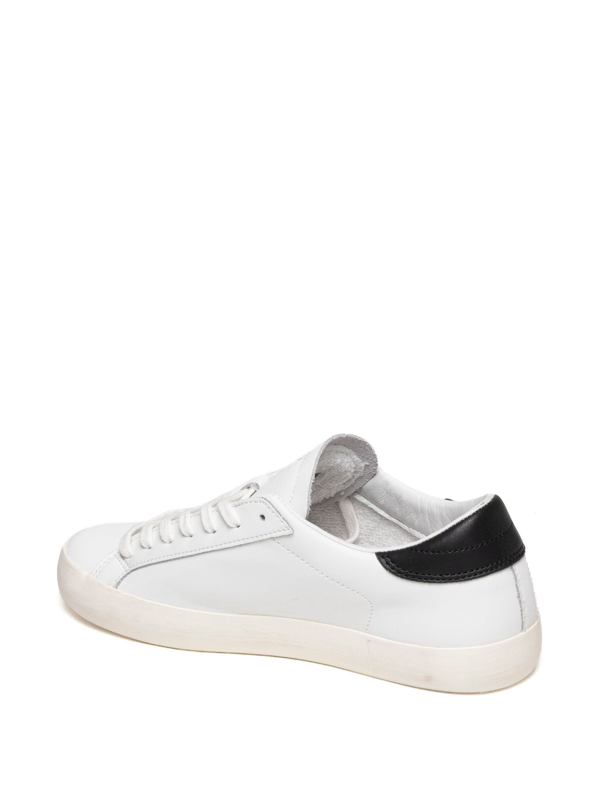 D.A.T.E. HILL LOW D CALF-WHT/BLK