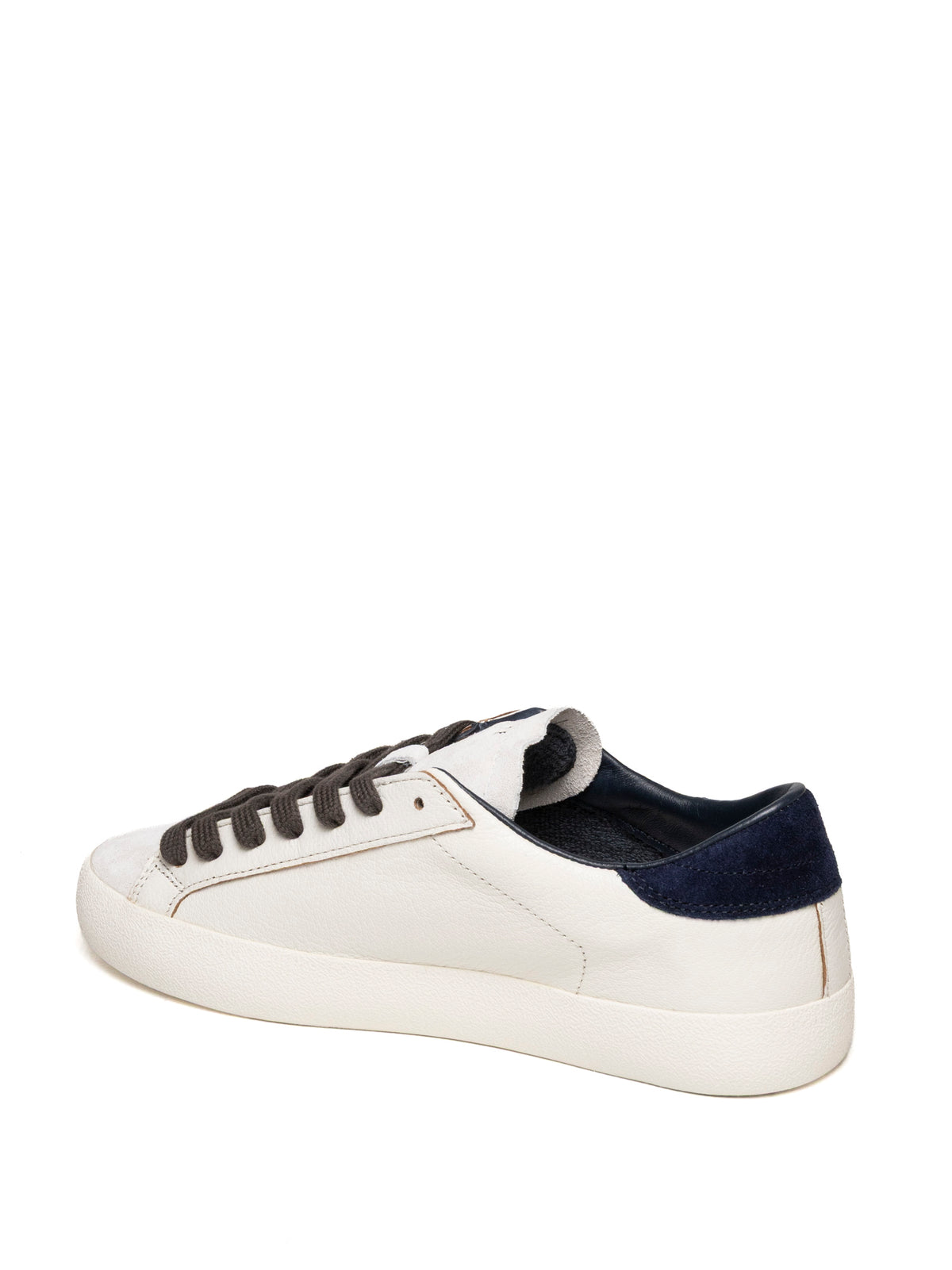 D.A.T.E. HILL LOW VINTAGE U CALF- WHT/BLU