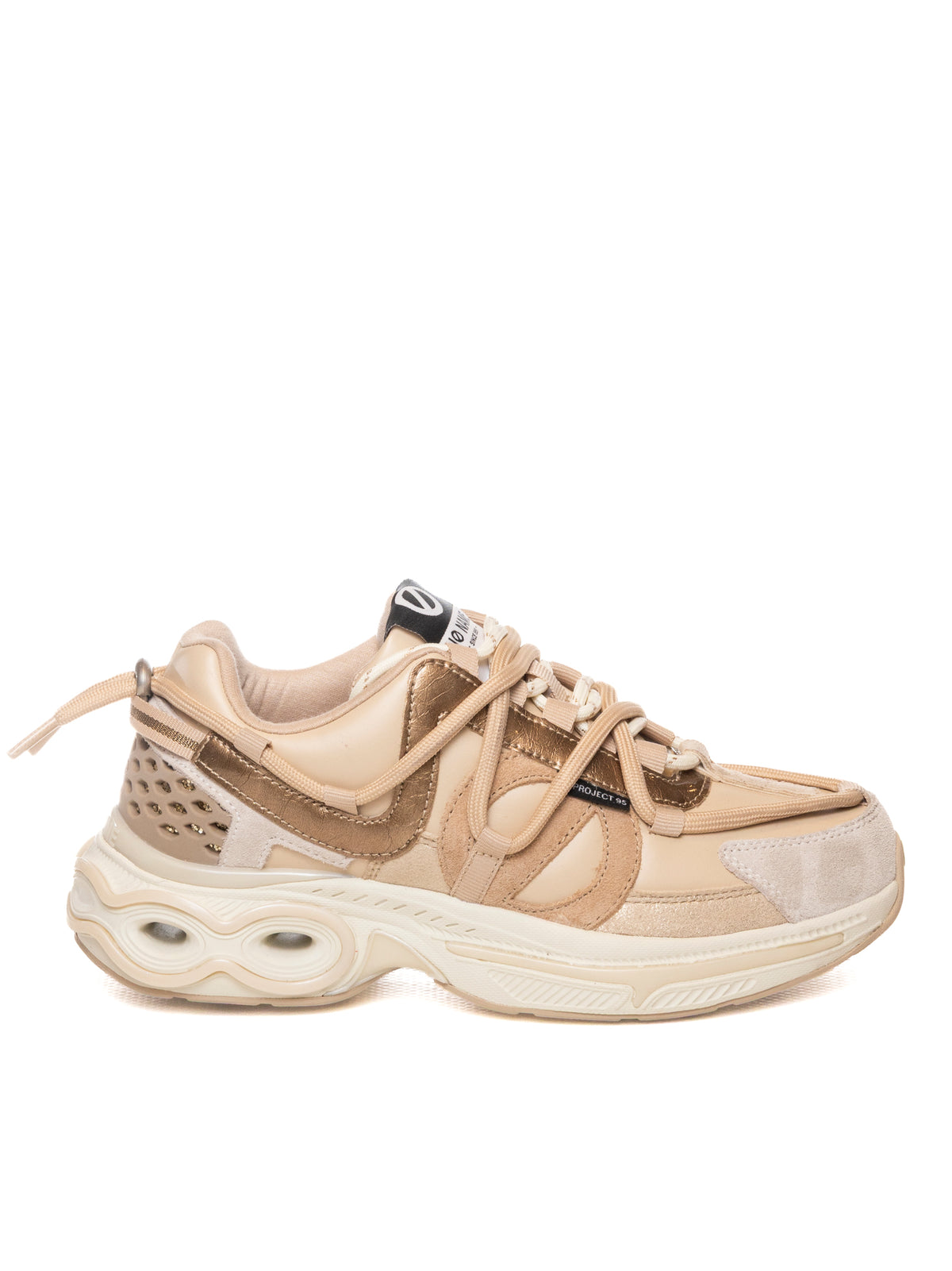 NO NAME WILLO RUNNER SUE/GLOSSY-NUDE/BRONZE