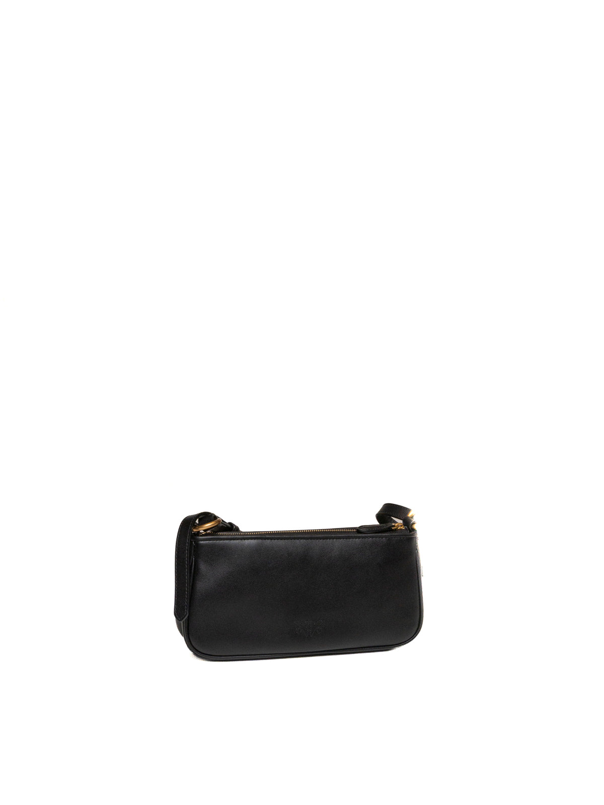 PINKO Borsa mini pelle nero/oro 105069-A0QO HALF MOON-Z99Q
