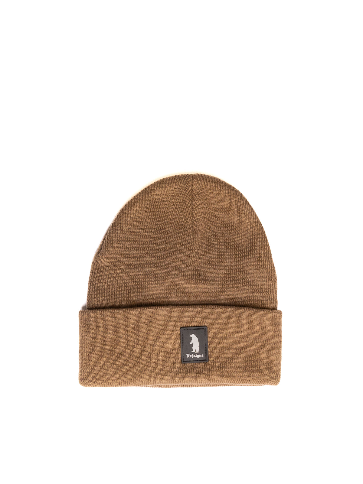 REFRIGUE cappello logo taupe<BR/> R8511U262 BEANIE ICON-TAUPE