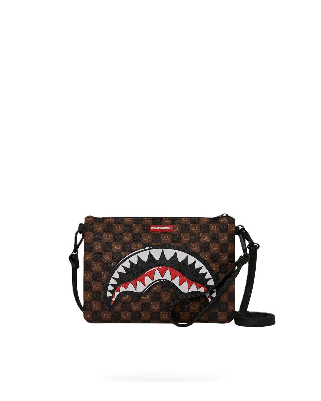 SPRAYGROUND 910B9307NSZ SHARKSINPARIS-BROWN CHECK