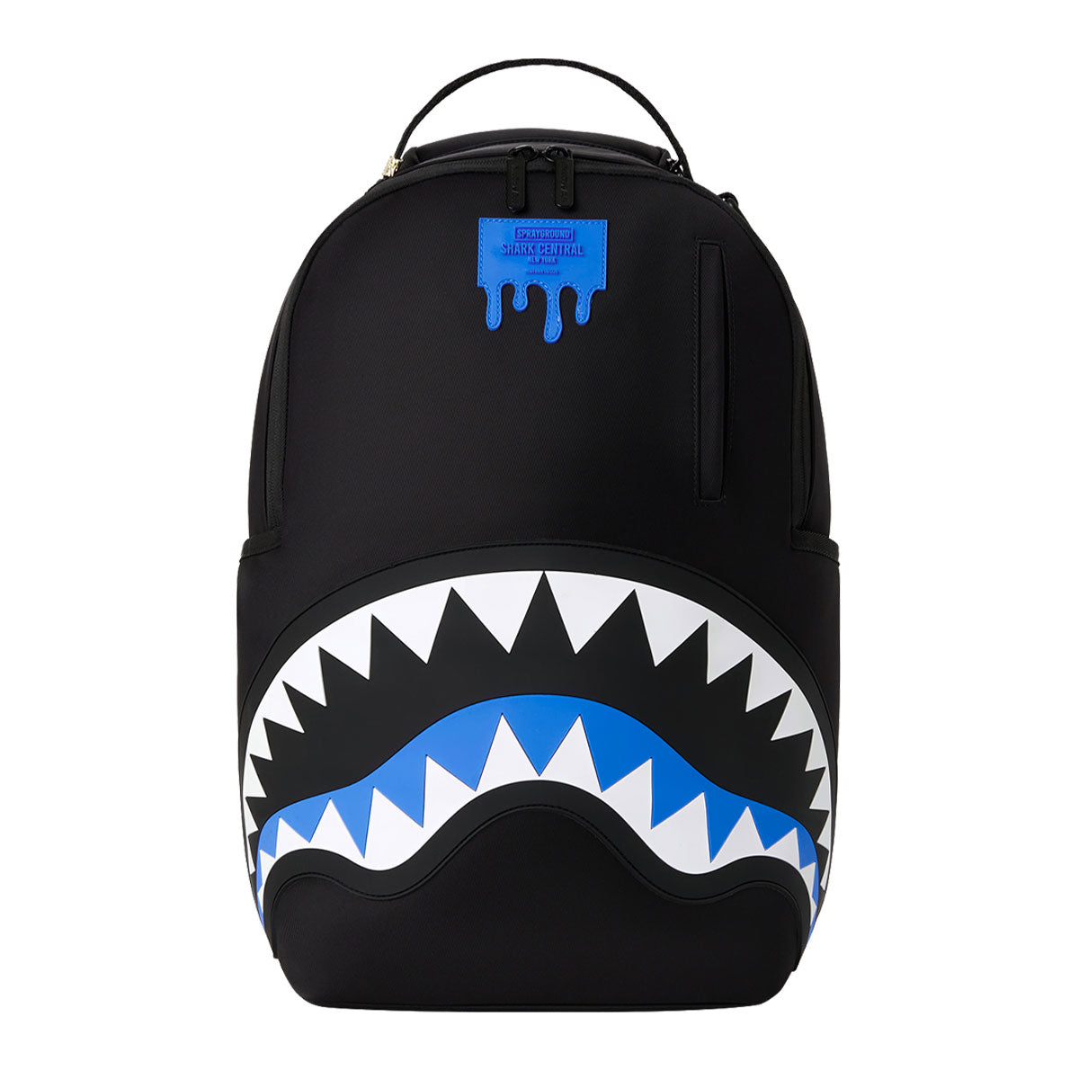 SPRAYGROUND Zaino Shark Central nero/azzurro 910B9637NSZ SHARK CENTRAL-LIGHT BLUE