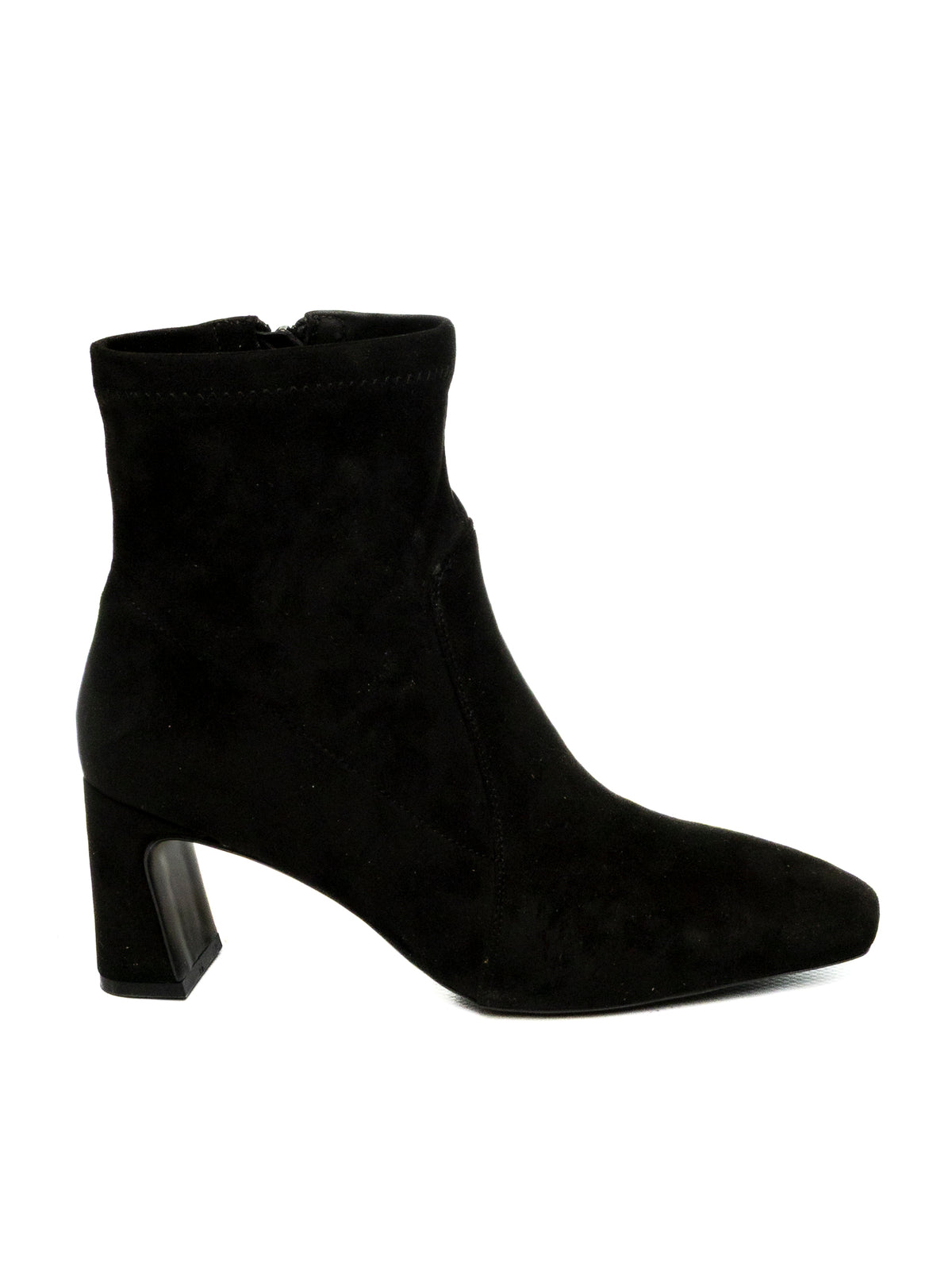 UMA PARKER NEW YORK Tronchetto elasticizzato nero 642 CAMOSCIO-NERO