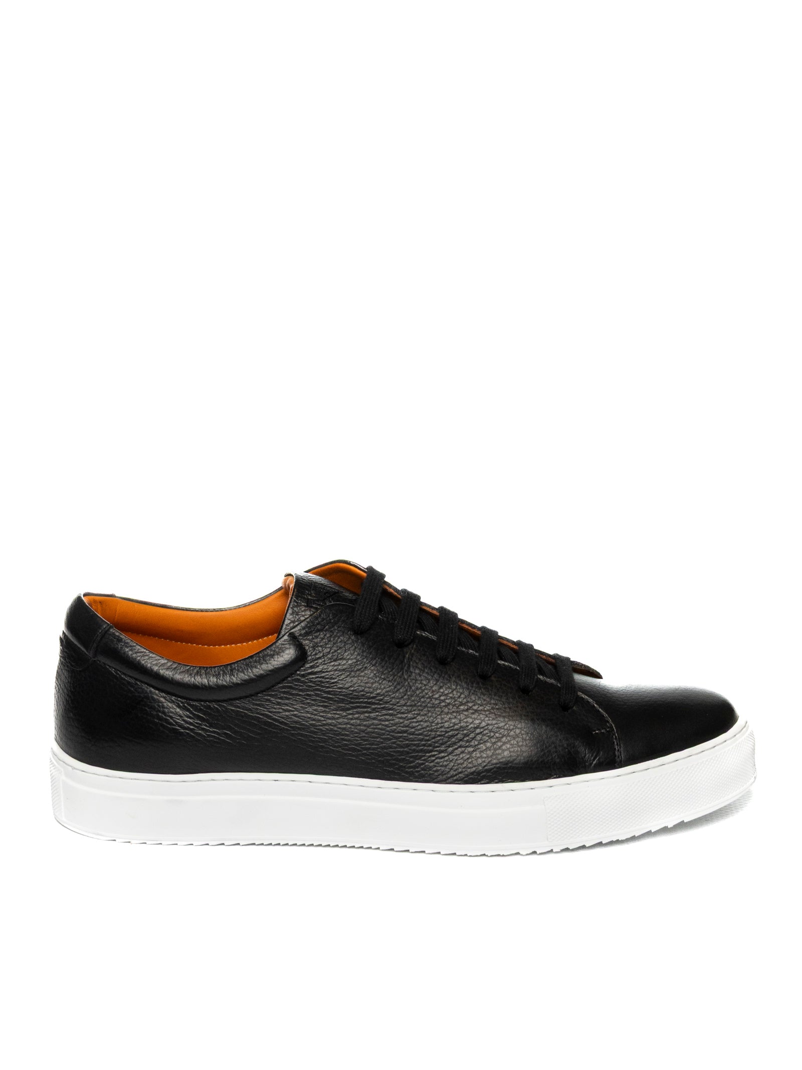 JEROLD WILTON Sneaker pelle nero 732 CUIR-NERO