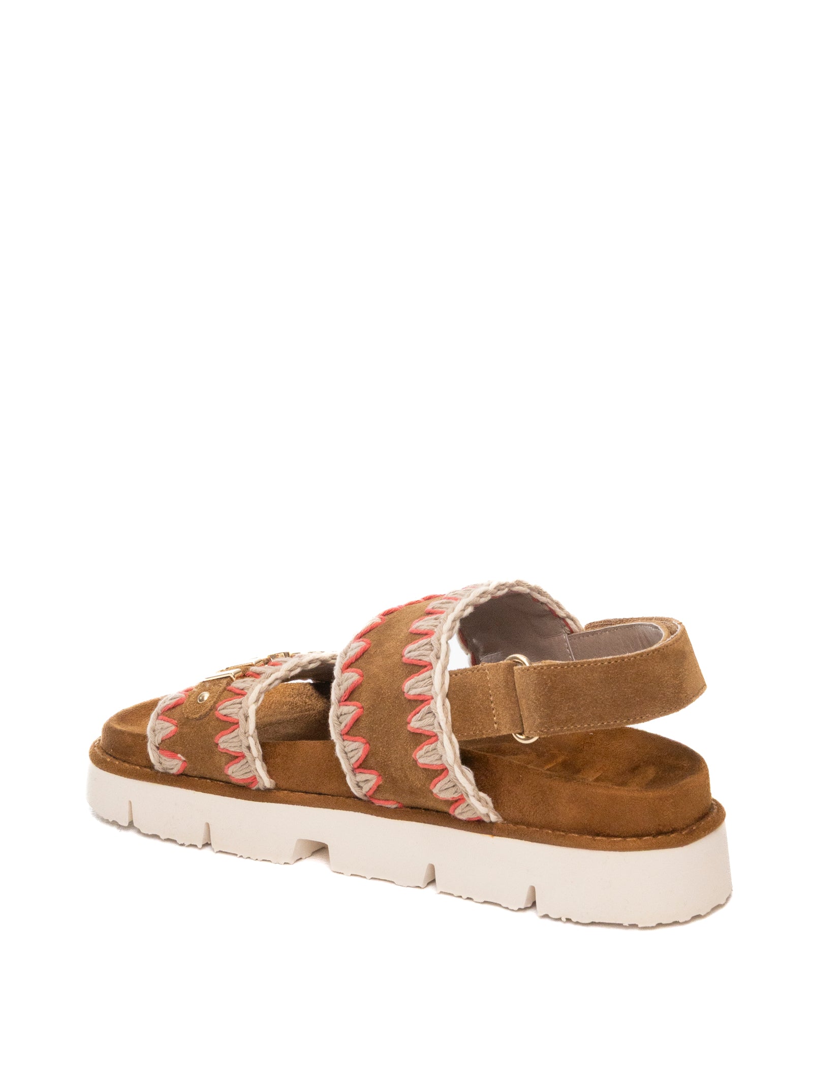 MOU Sandalo camoscio cognac 461011A CAM-COG