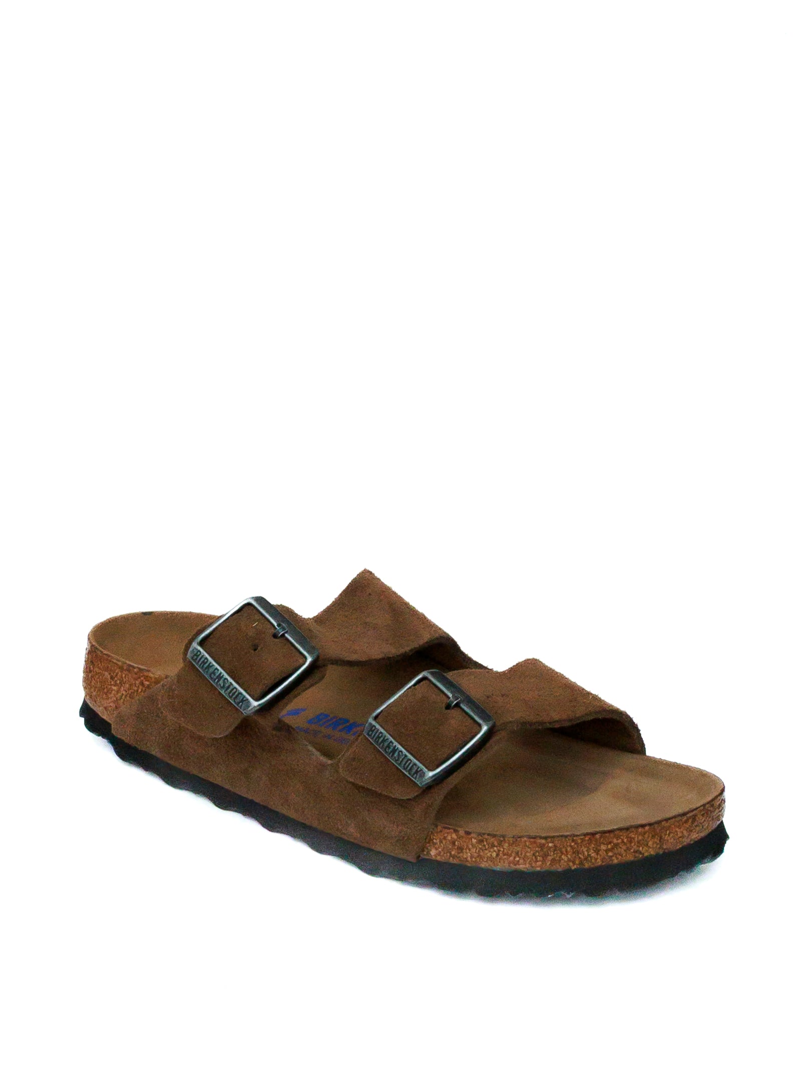 BIRKENSTOCK Sandalo arizona sfb camoscio marrone ARIZONA SFB 1030865-DARK TEA