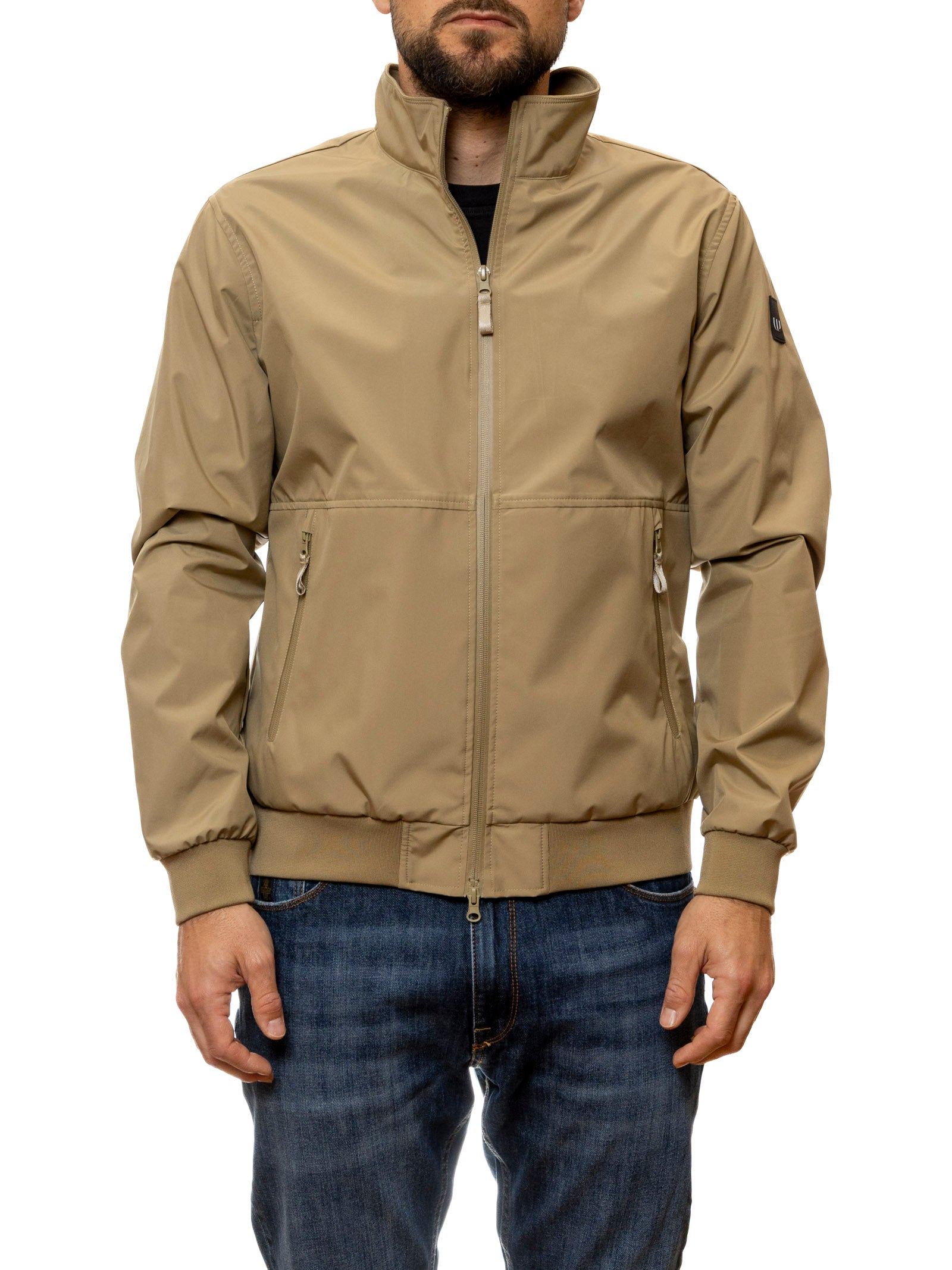 CENSURED giubbino nylon marrone JMC-159 THP04-04