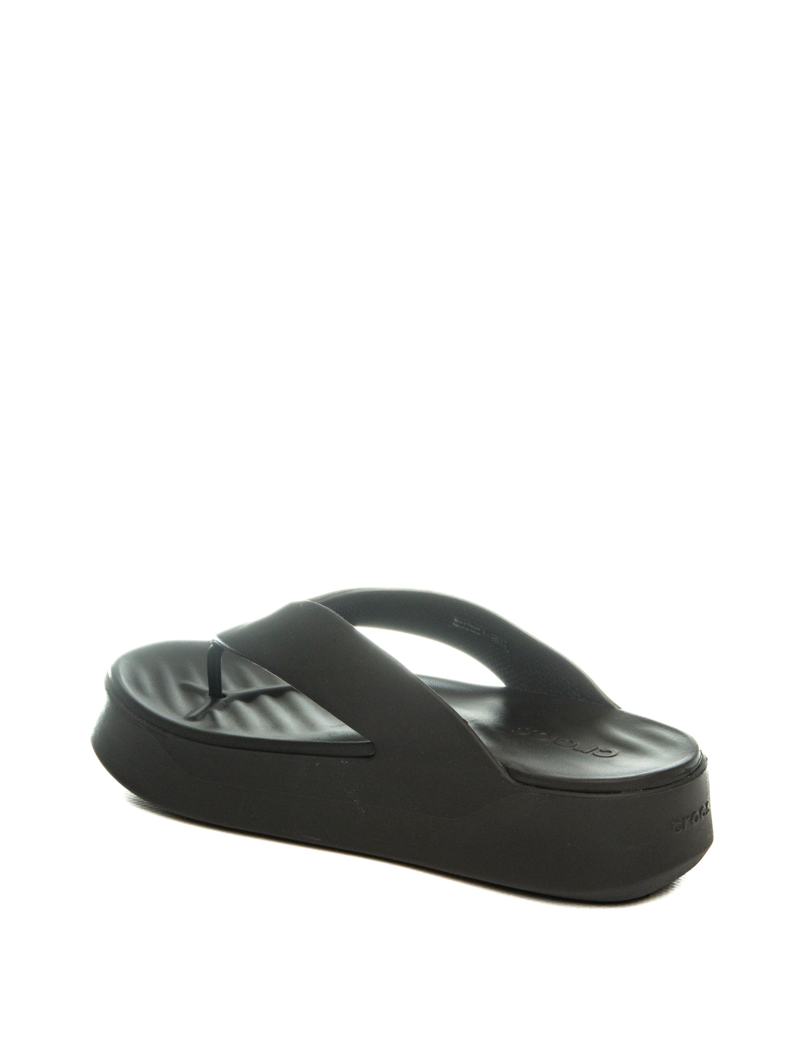 CROCS sandalo get plat fli nero 209410 GET.PLAT.FLI-BLK 001