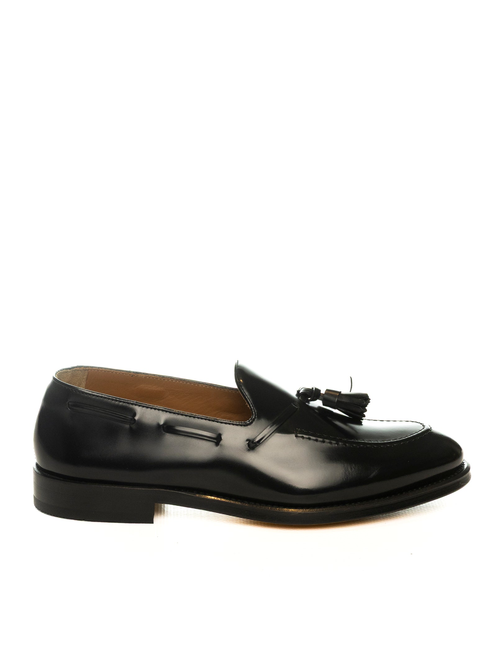 DOUCAL'S Mocassino nappine spazzolato nero 3339 HORSE-NERO