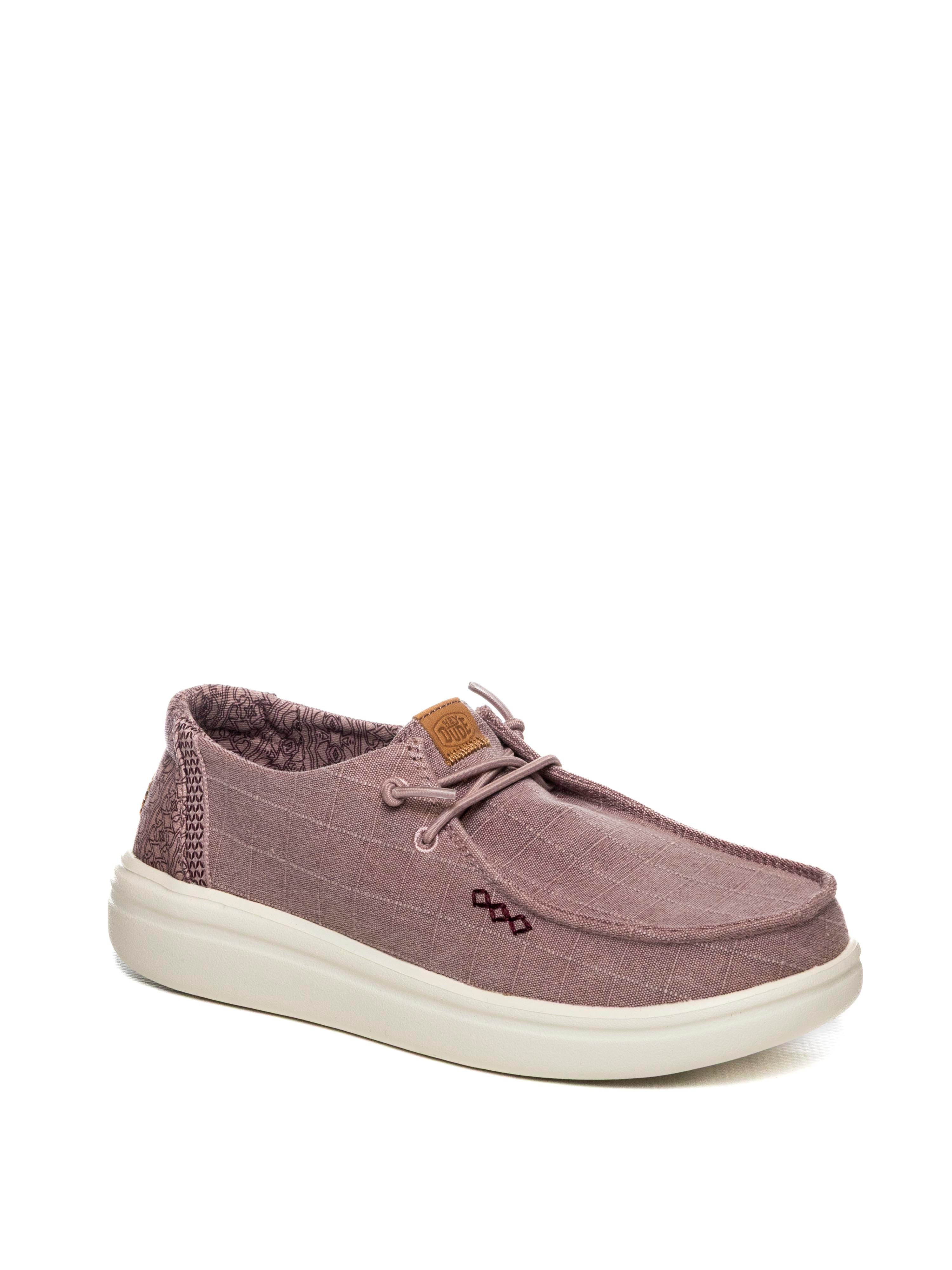 HEY DUDE slipon wendy chambray rosa 45274 WENDY CHAMBRAY-5CG