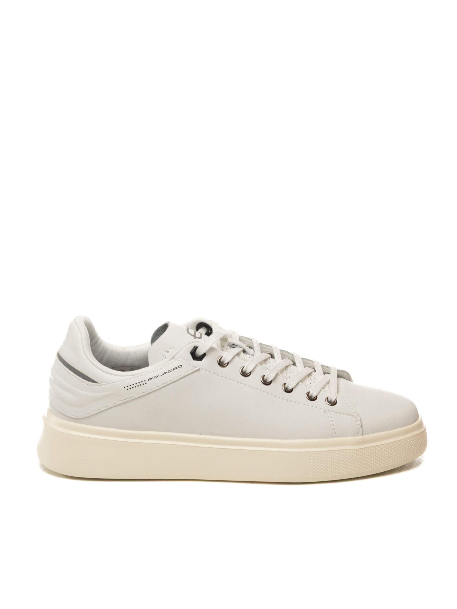 PIQUADRO Sneaker pelle bianco PQ7500 PELLE-WHITE