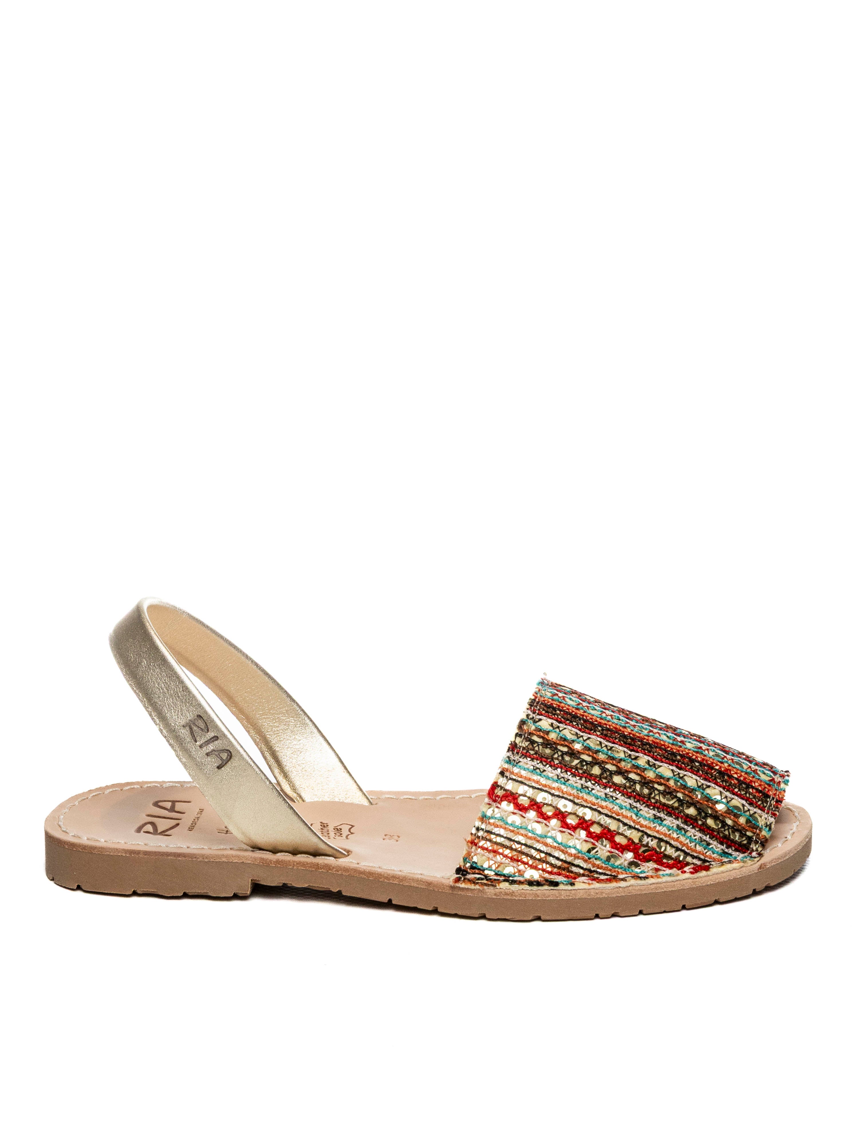 RIA MENORCA sandalo cile multicolor 27062 CILE-METAL GRAIN