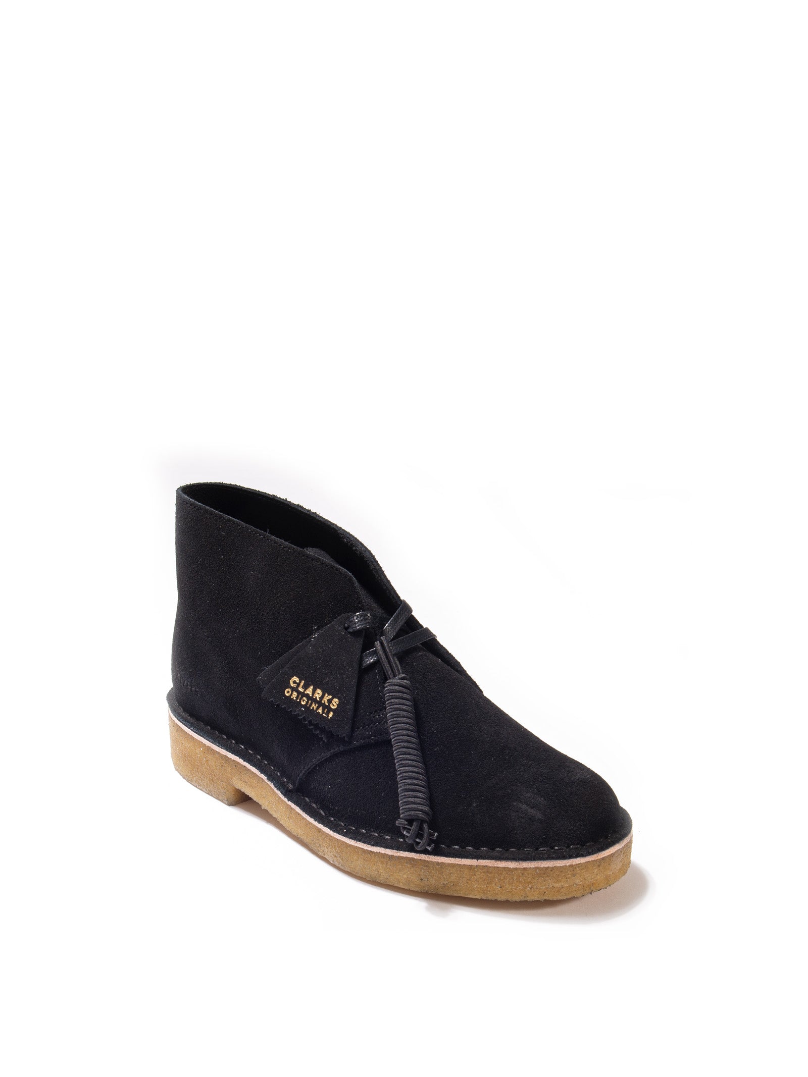 CLARKS ORIGINAL Polacchino desert boot 221 nero 155855 DESERTBOOT221-BLACK 