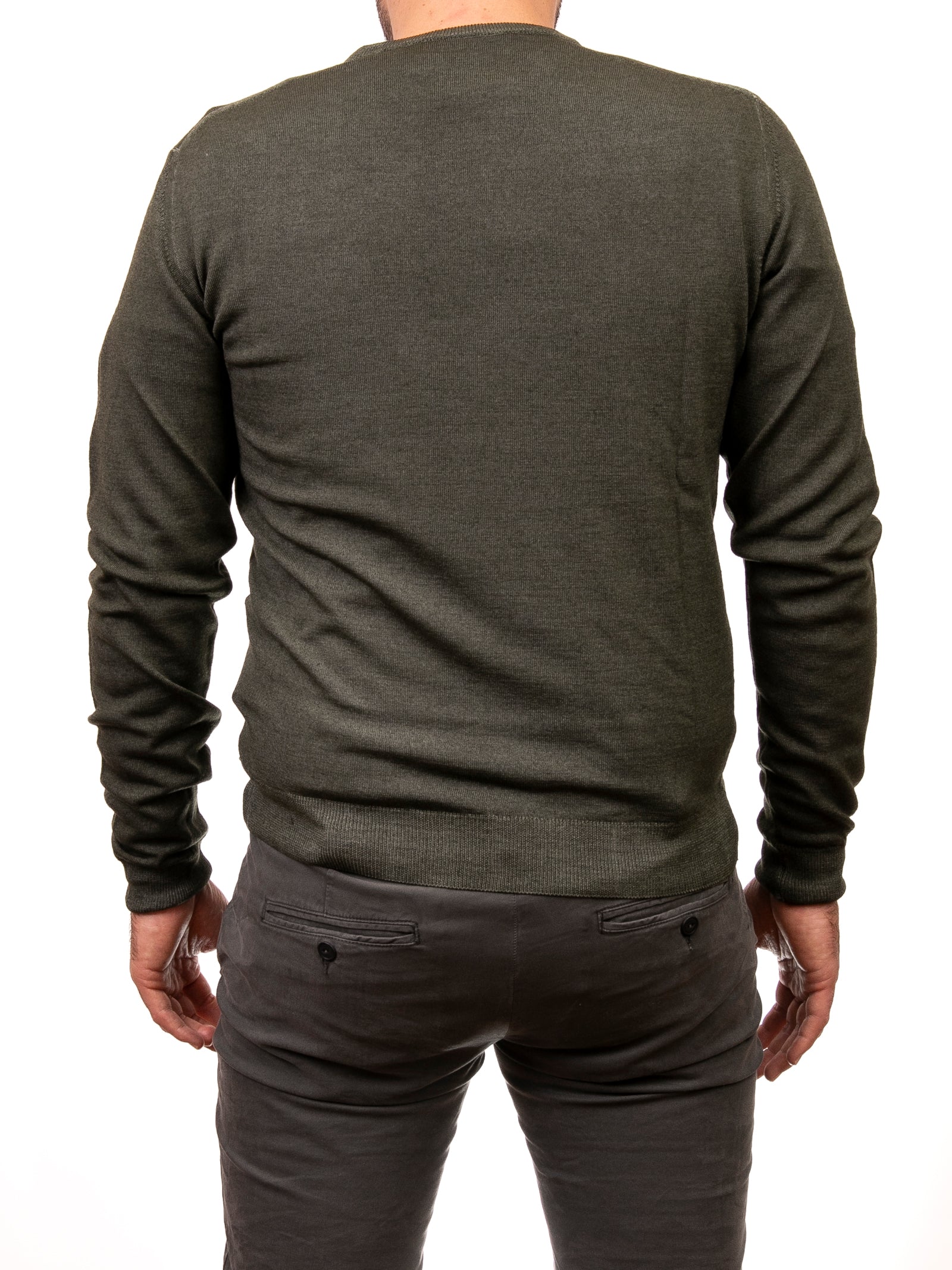 COLMAR maglione in lana verde 4467T 8WZ-681 