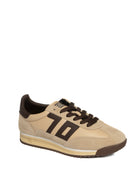 BACK 70 Sneaker jogger coffee JOGGER PELLE.N07-COFFEE 