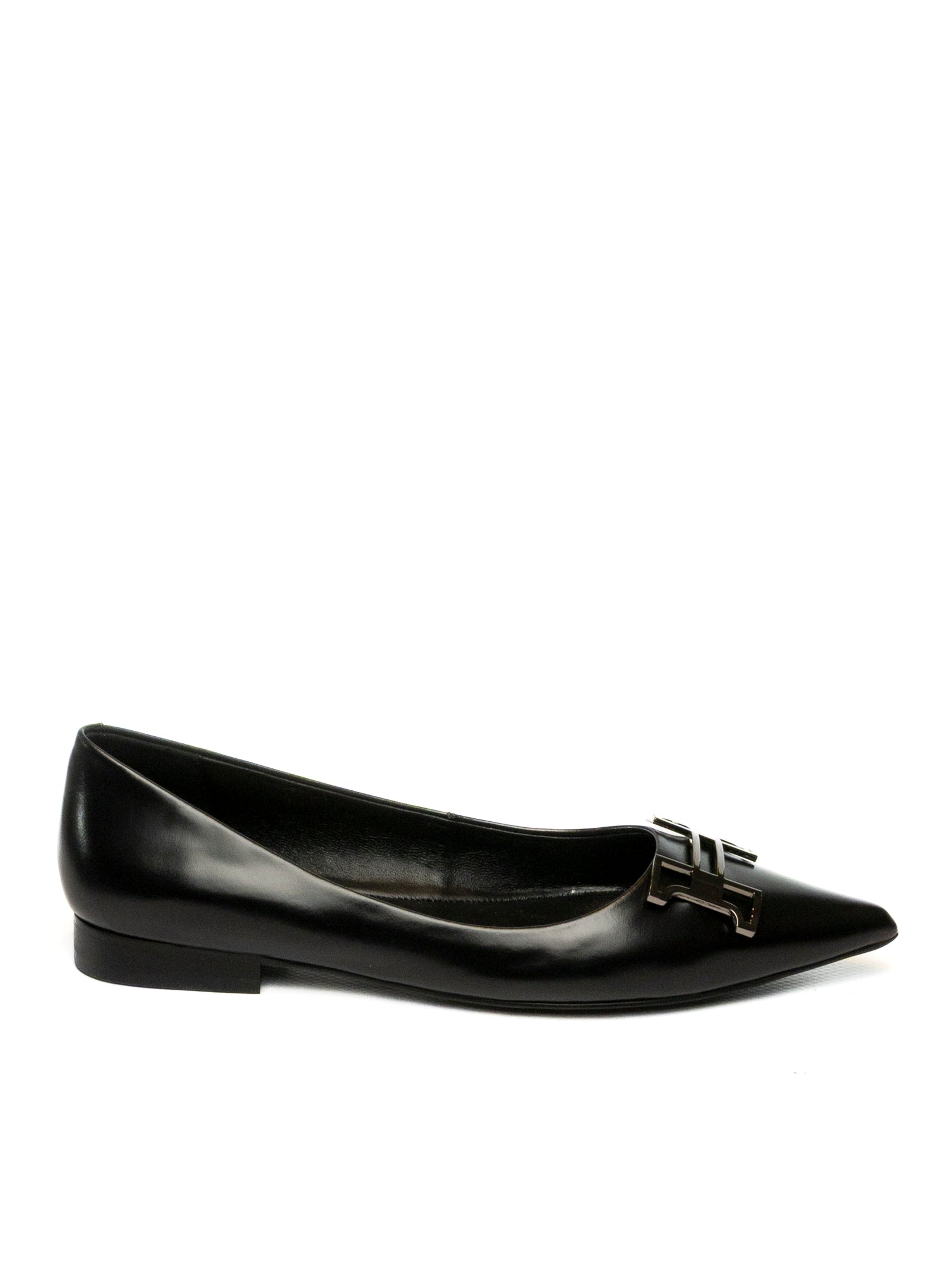 CHICONIC Ballerina pelle nero 219 VIT-NERO 
