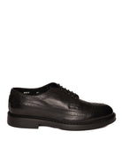 DOUCAL'S derby in pelle nero <BR/> 2523 TRIUMPH-NERO 