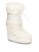 MOON BOOT Doposci Icon fur bianco 1408900 ICONFUR-A002 