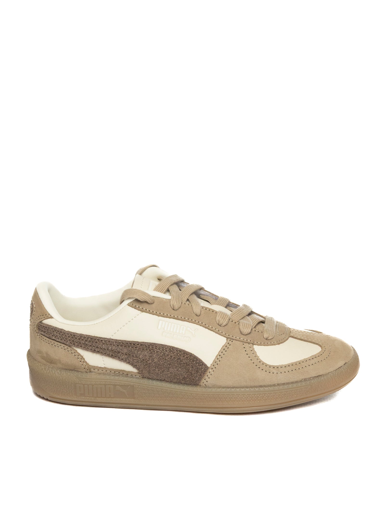 PUMA Sneaker palermo elevated bianco/beige 403754 PALERMOELEVATED-02 