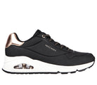 SKECHERS Sneaker uno nero/rame 155196 UNO.SHIMMER-BLK 