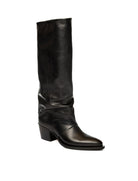 UP44 Stivale pelle nero RP953 VIT-NERO 