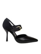 ALBANO kate90 vitello nero/cam nero/acc.oro 4327 VIT/CAM- NERO 