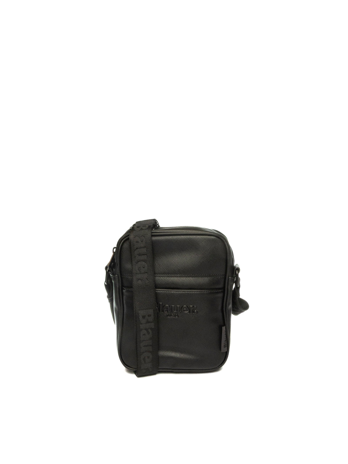 BLAUER  FORT03 PELLE-BLACK 