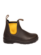 BLUNDSTONE FOOTWEAR Beatles pelle marrone/giallo 1919 LEATHER-BROWN 