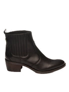 DAKOTA tronchetto in pelle nero DK73 TEX-NERO 