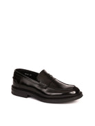 DOUCAL'S mocassino in pelle nero <BR/> 2726 HORSE-NERO 
