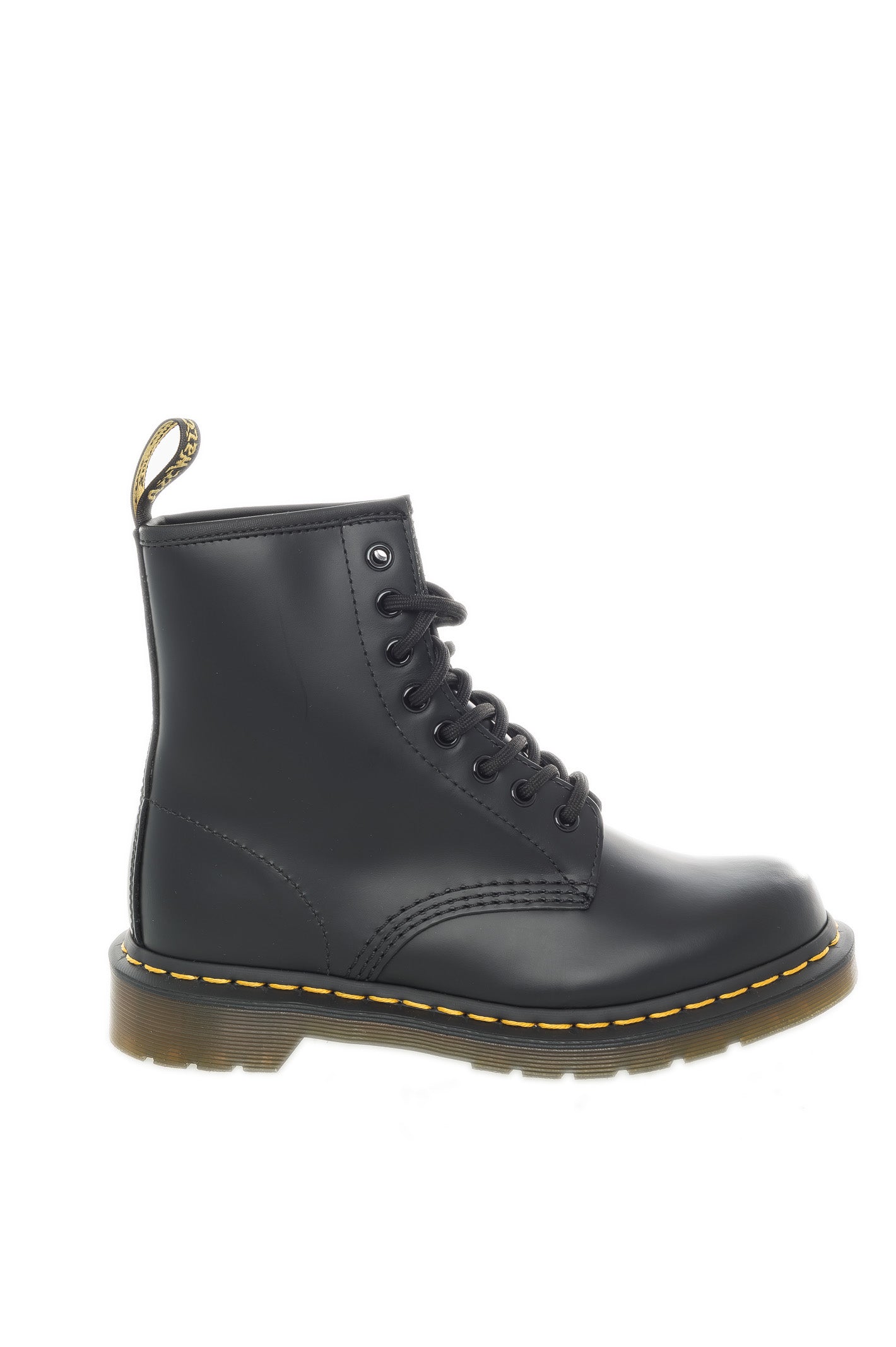 DR. MARTENS anfibio 1460 smooth mono nero <BR/> 1460 SMOOTH-BLACK 