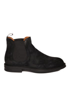 FRAU beatles in pelle scamosciata blu<BR/> A73C3 WAXY-BLU 