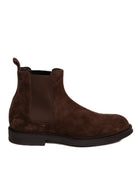 HENDERSON stivaletto in camoscio marrone <BR/> 82503 SUEDE-FONDENTE 