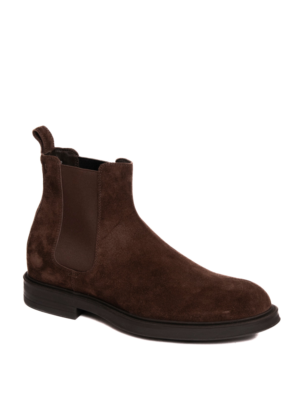 HENDERSON stivaletto in camoscio marrone <BR/> 82503 SUEDE-FONDENTE 