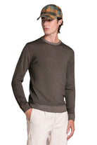 IMPURE pullover merino grigio TRENT MERINOS-C02 