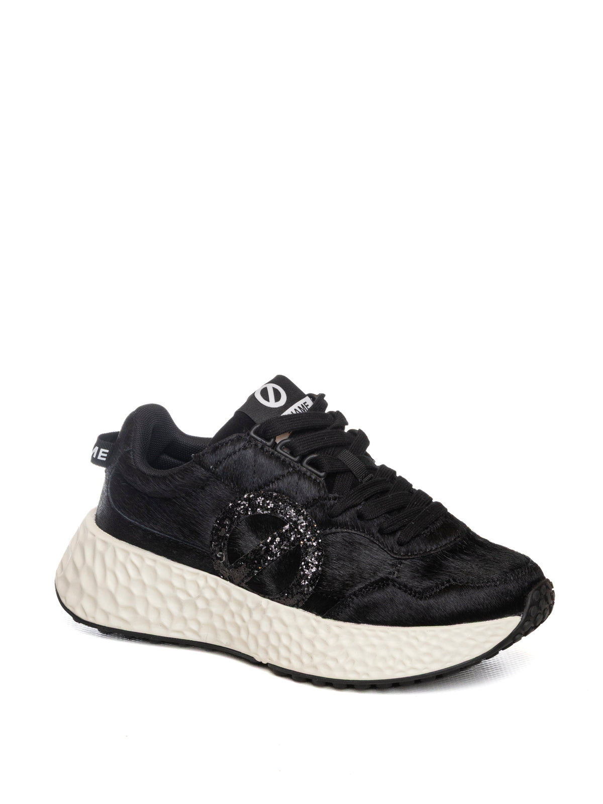 NO NAME  CARTER JOGGER PONY/GLIT-BLACK 