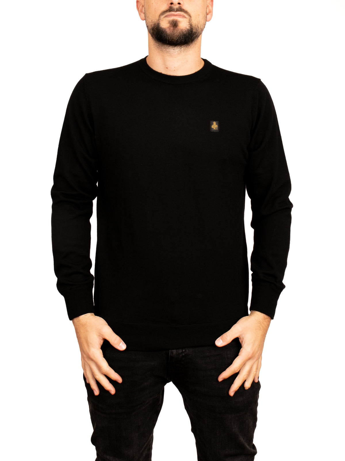 REFRIGIWEAR pullover bennet nero<BR/> M26908 BENNET-G06000 