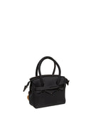 Borsa a mano in lycra nero Save My Bag vista tre quarti posteriore