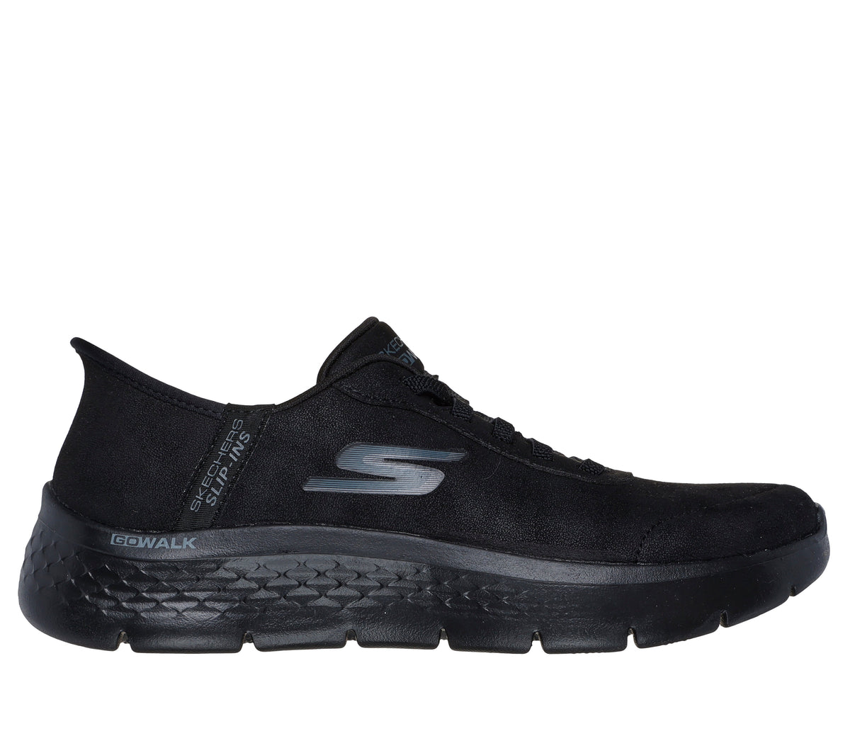 SKECHERS Slipon go walks slip-ins nero 124837 GO WALK FLEX - MALI-BBK 