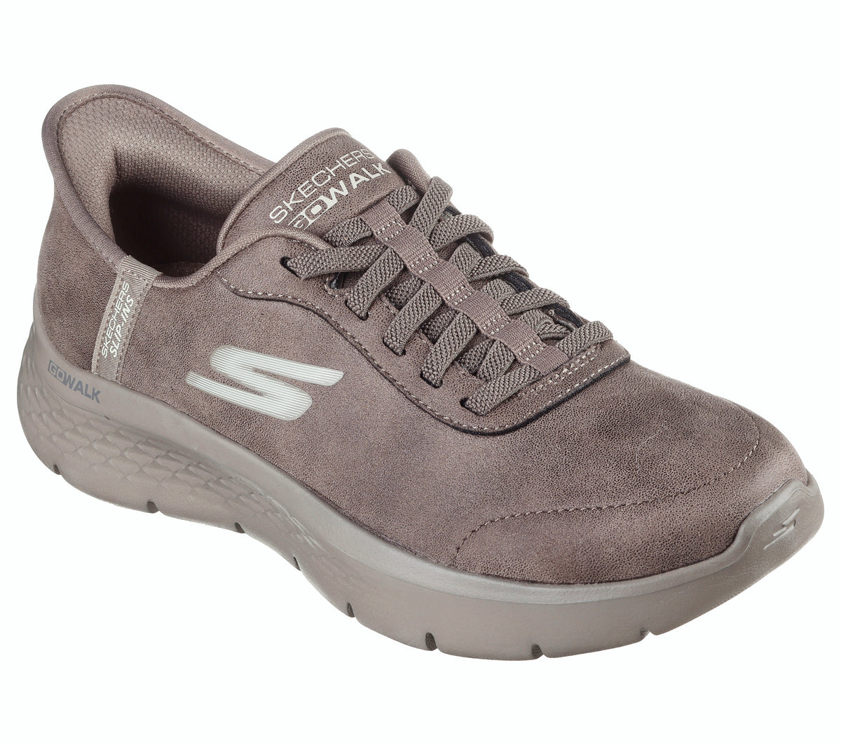 SKECHERS Slipon go walk slip-ins marrone 124837 GO WALK FLEX - MALI-BRN 