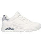 SKECHERS Sneaker uno golden bianco/silver 177094 UNO - GOLDEN AIR-WSL 