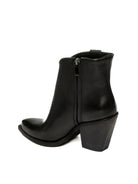 UP44 Tronchetto pelle nero DX757 VIT-NERO 