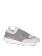 UMA PARKER NEW YORK Sneaker mesh argento 020124 TESS-SILVER 