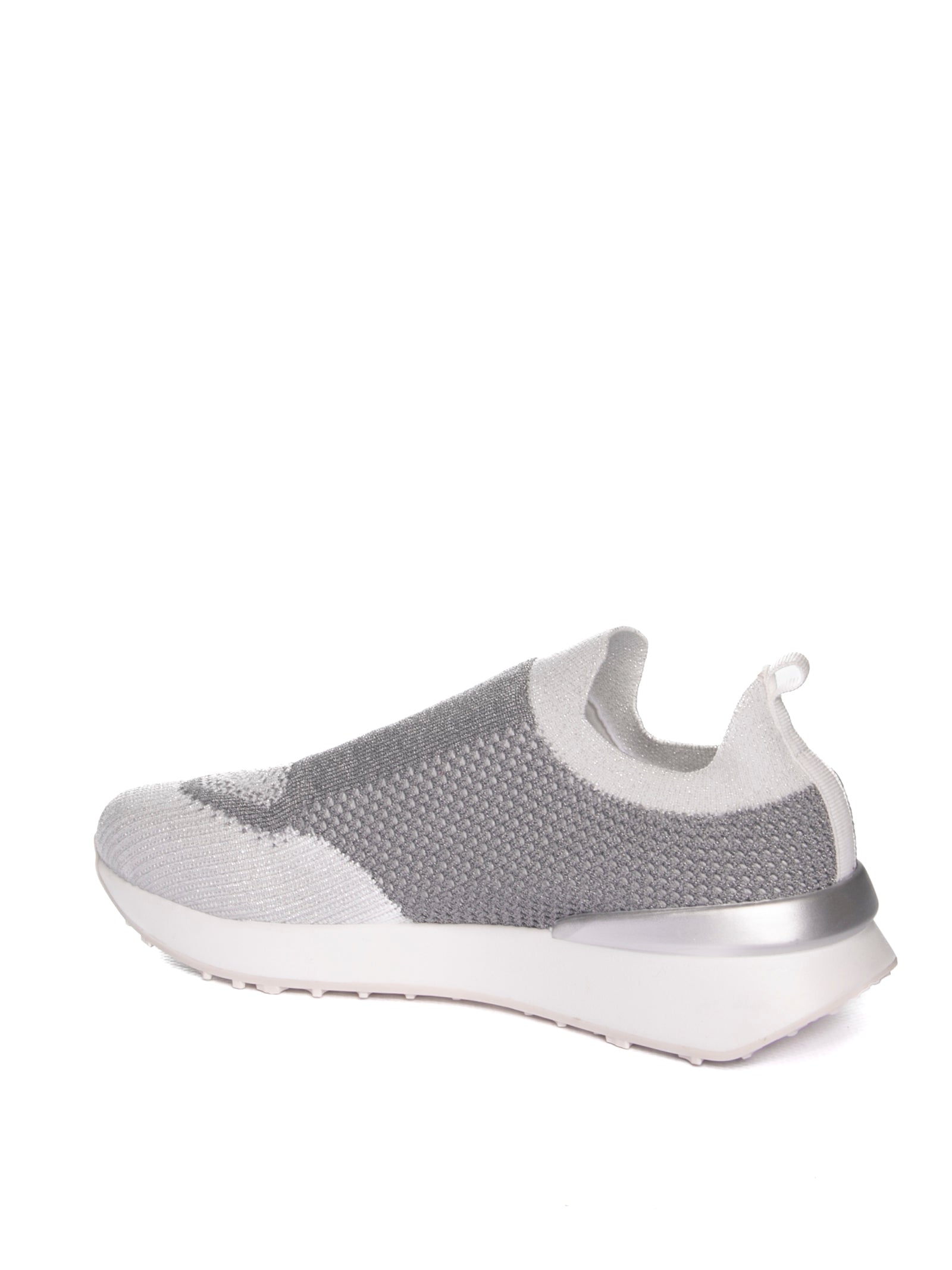 UMA PARKER NEW YORK Sneaker mesh argento 020124 TESS-SILVER 