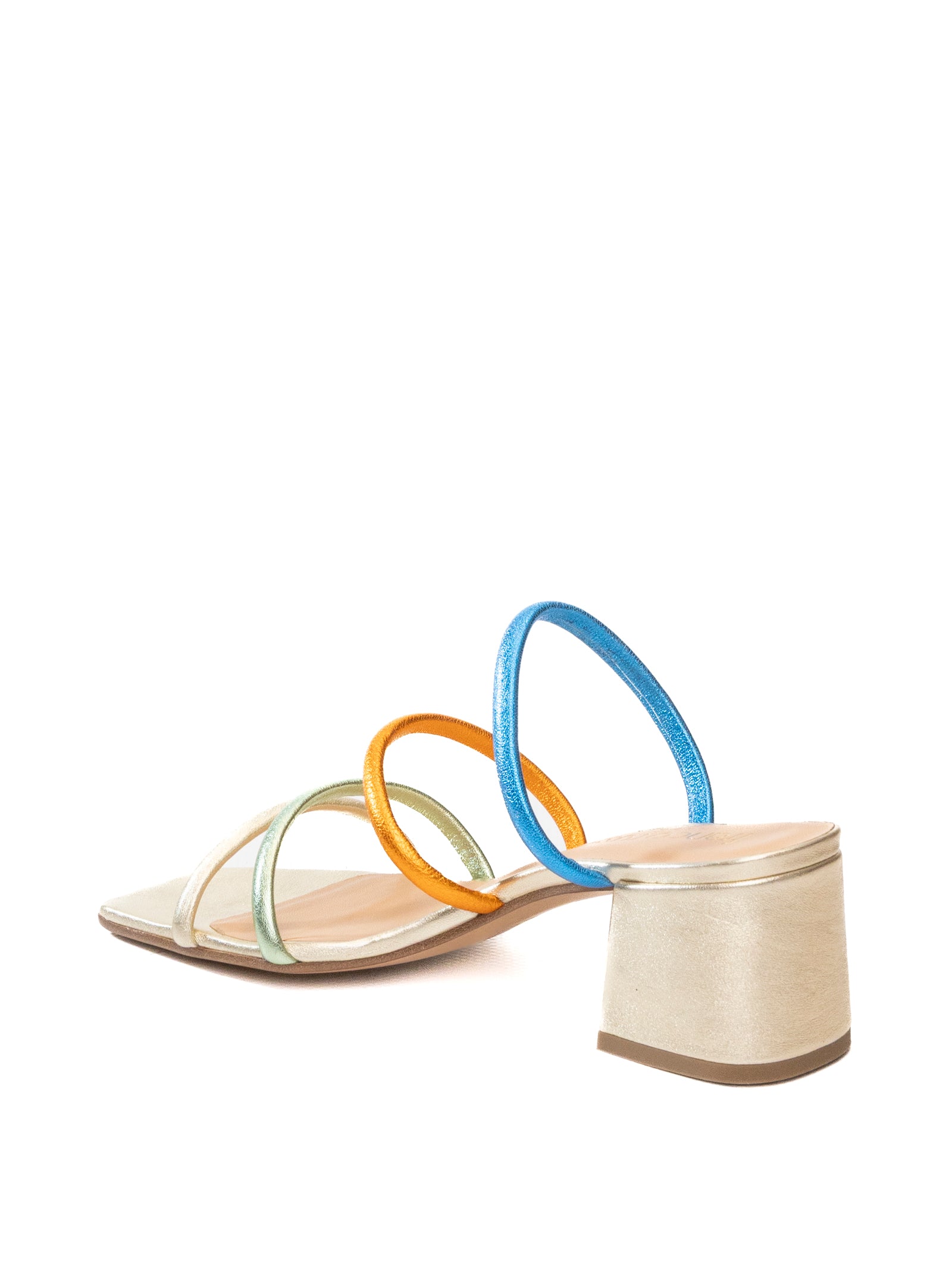 FRANCO RUSSO Sandalo 3002 multicolor 3002 LAM-MULTI 
