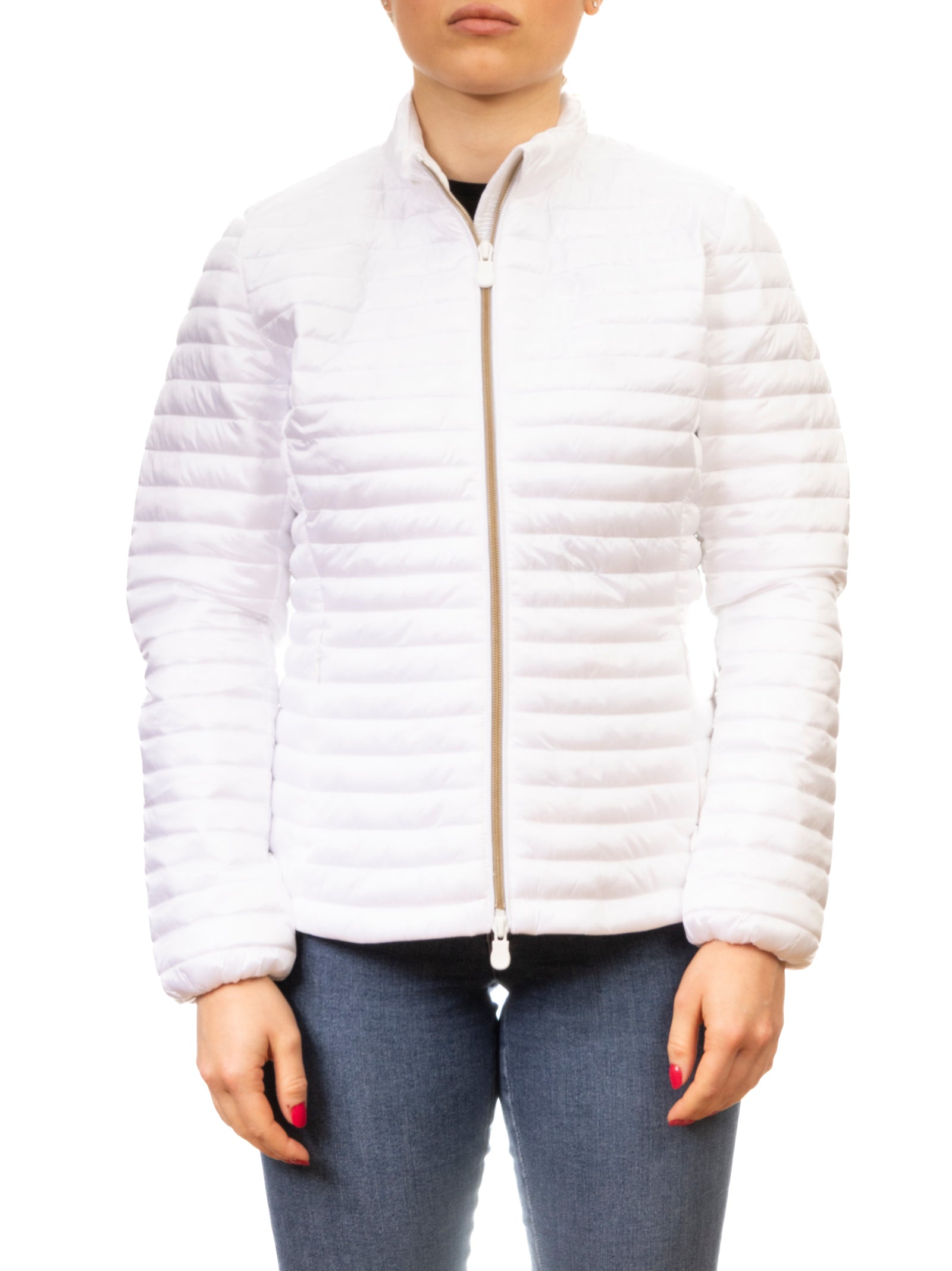 SAVE THE DUCK piumino logo grigio D38370W IRIS20-00000 