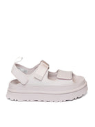 UGG sandalo golden glow bianco GOLDENGLOW PELLE-BYF 